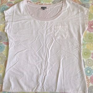 Express Front Pocket Dressy Tee